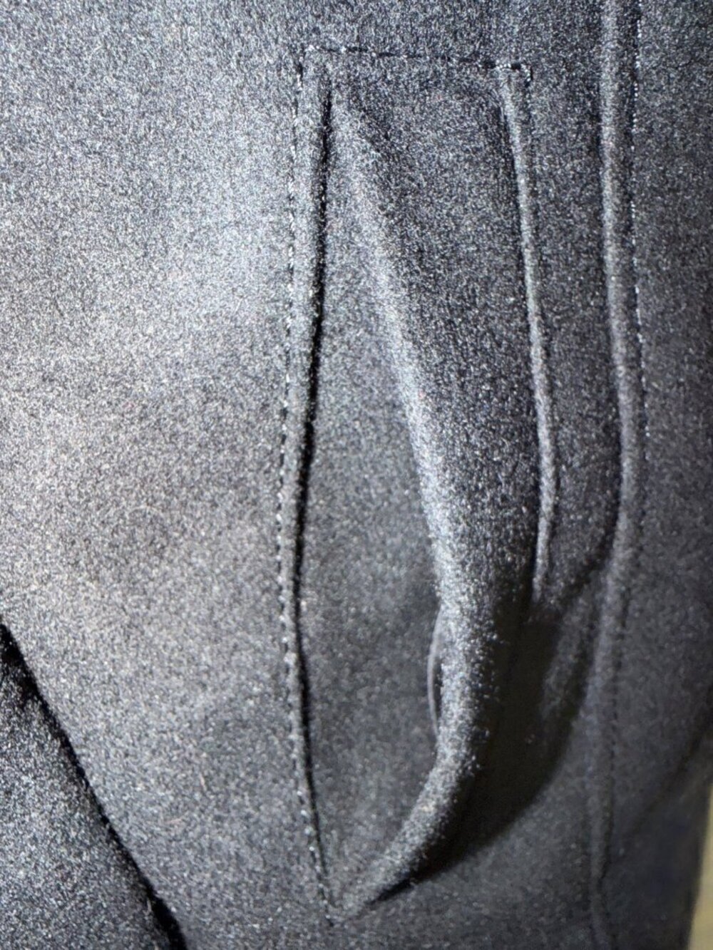 Guess Women Black Wool Blend Toggle Peacoat Duffle Coat Size M - Picture 9 of 11